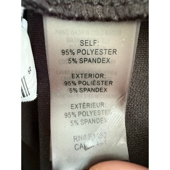 Guess Women’s Half Zip Black Stretchy Bodycon Dress size Small - Picture 6 of 7